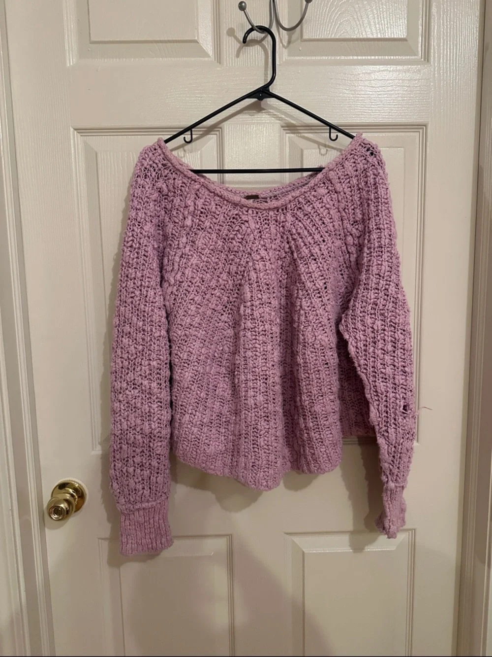 Free People In a Swirl Pullover Sweater